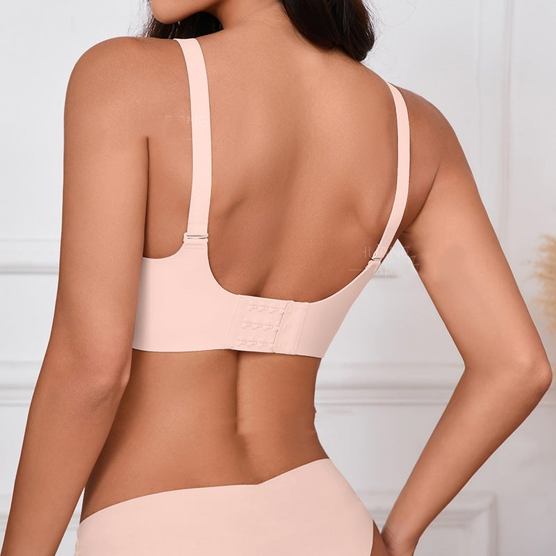 Soutien-gorge adhésif push-up invisible, dos élégant