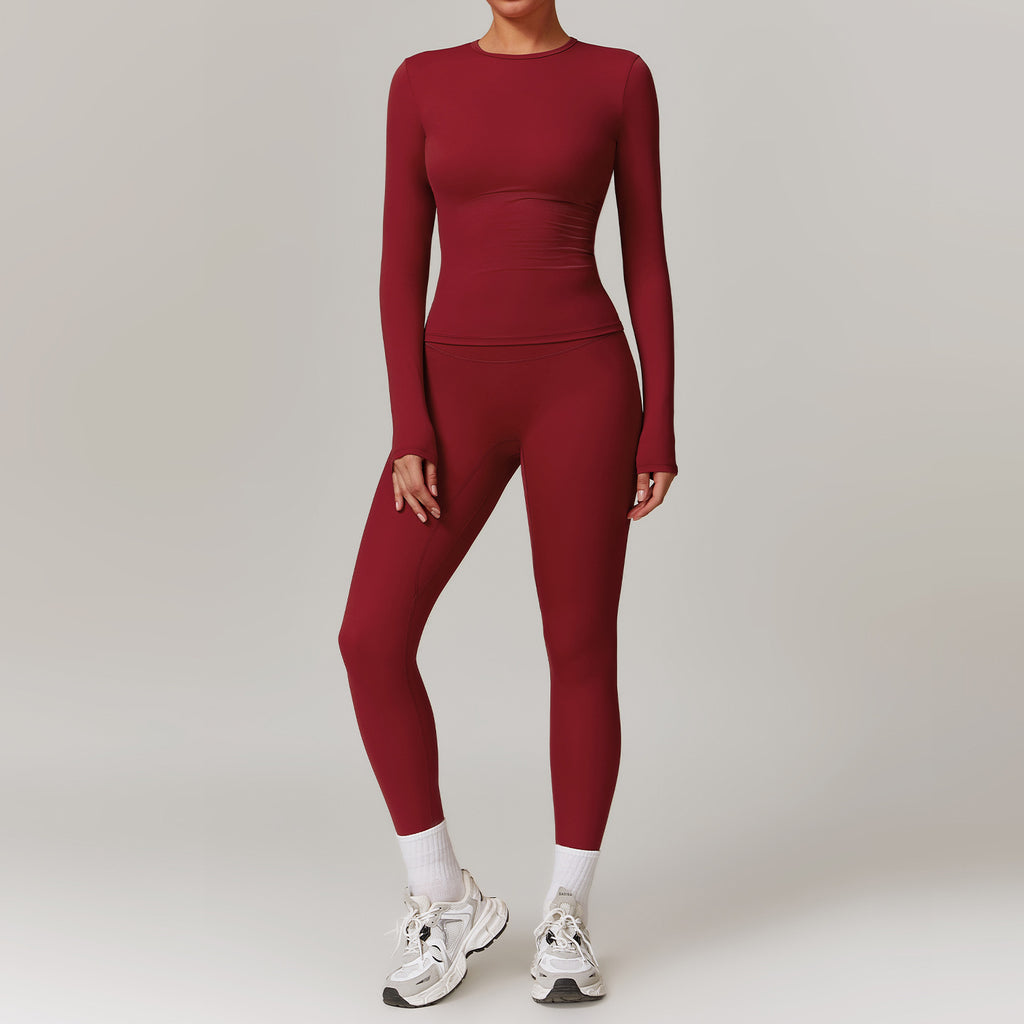 Ensemble Yoga Sculptant Taille Haute