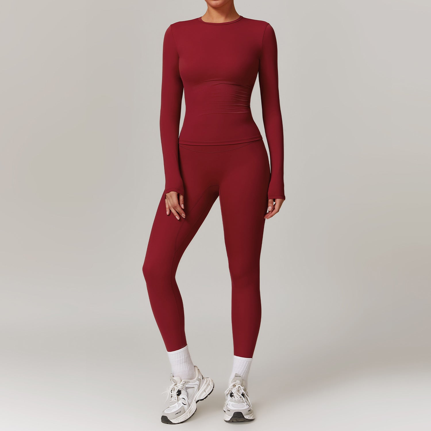 Ensemble Yoga Sculptant Taille Haute