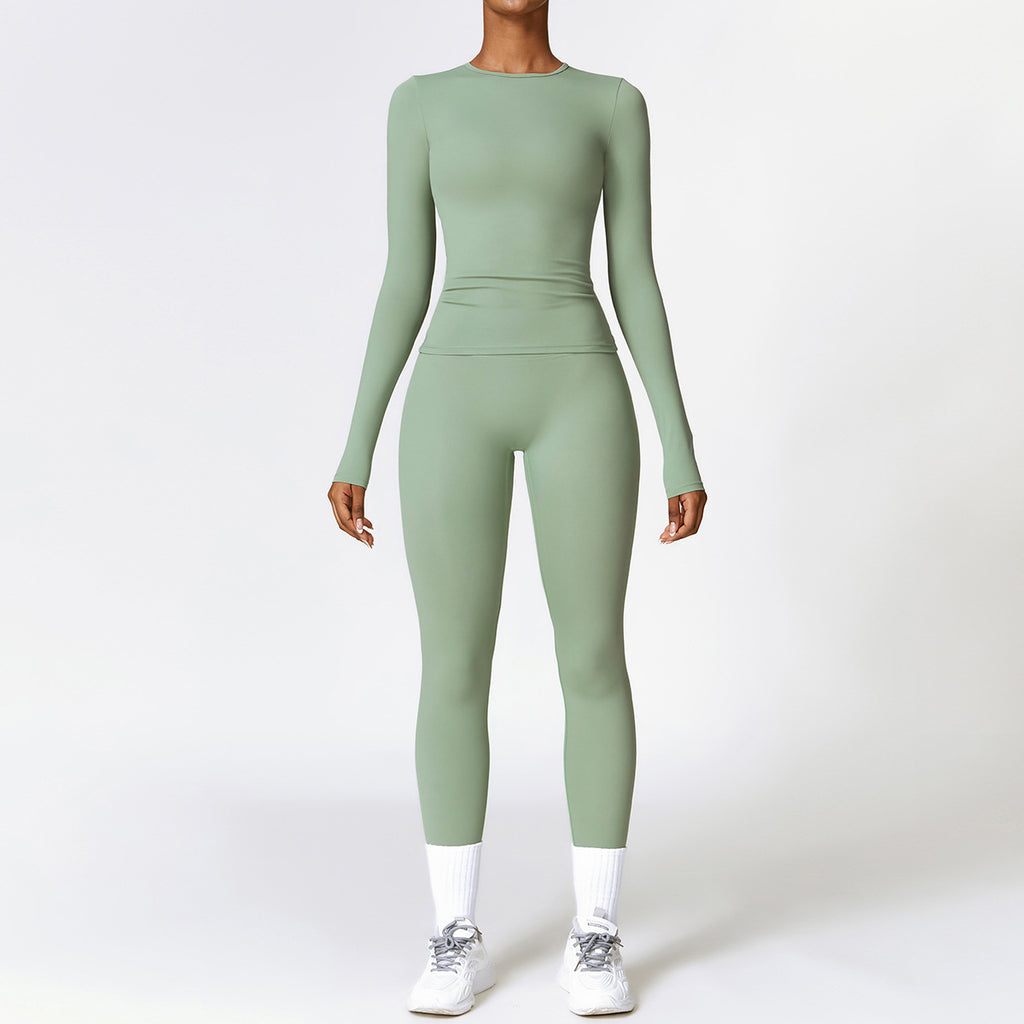 Ensemble Yoga Sculptant Taille Haute