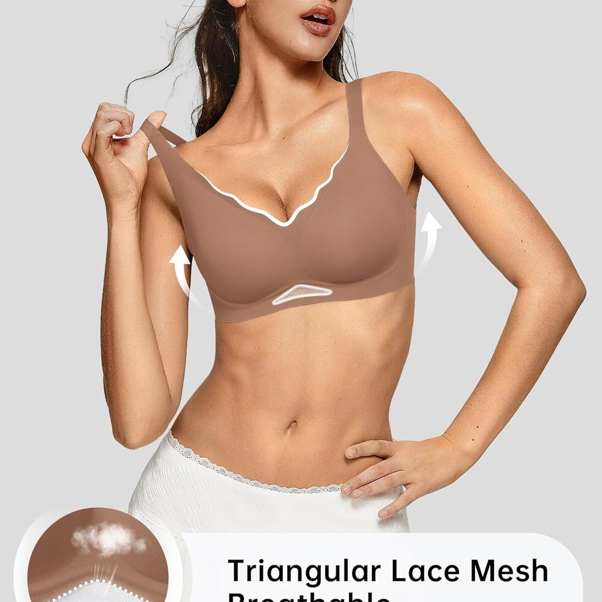 Soutien-gorge sans armatures