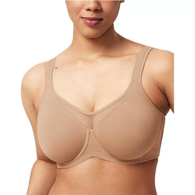 Soutien-gorge décolleté plongeant en V, sans armature