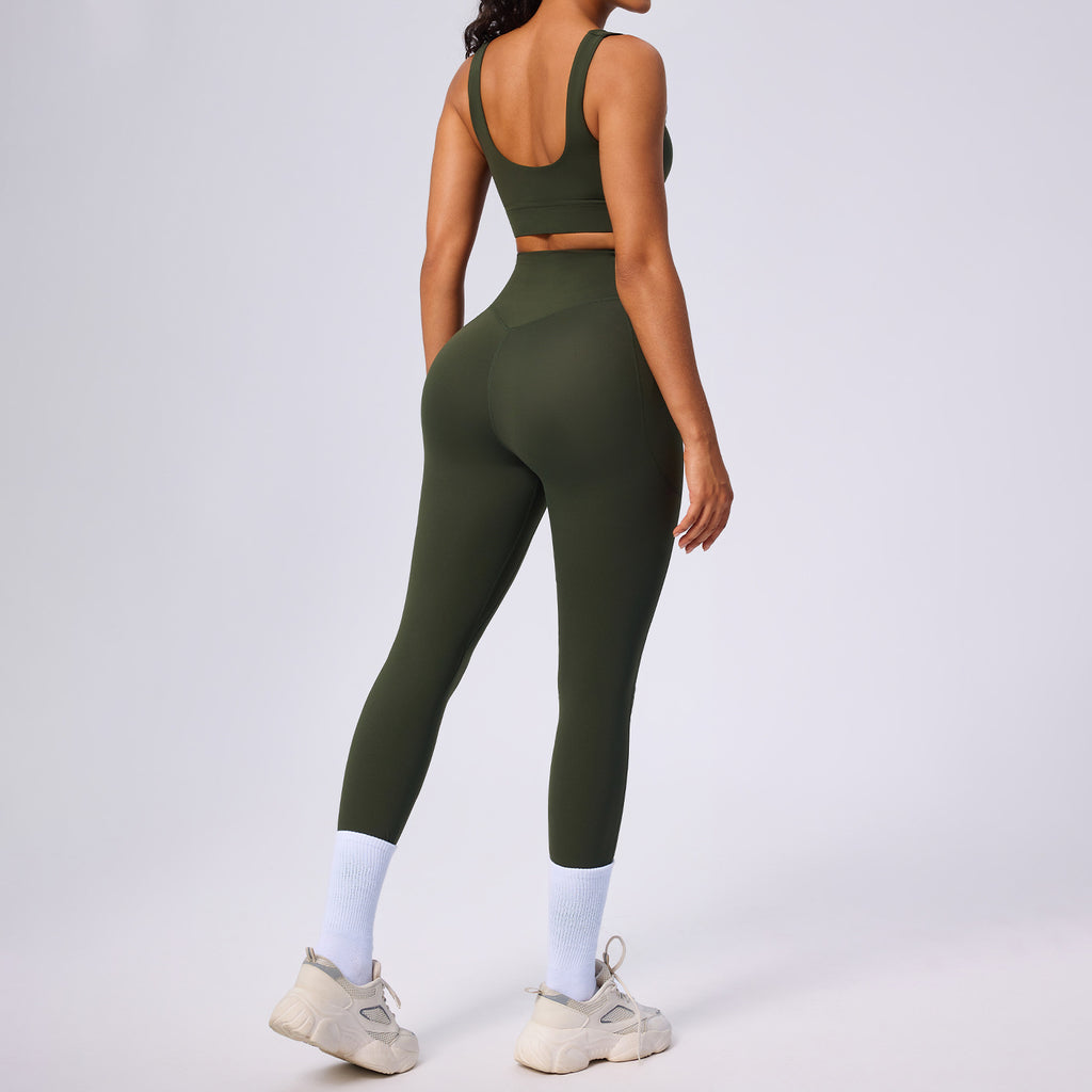 Ensemble de yoga avec poches