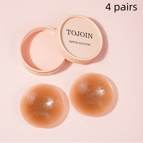 Nubra en silicone, auto-adhésif, solide, anti-transparence