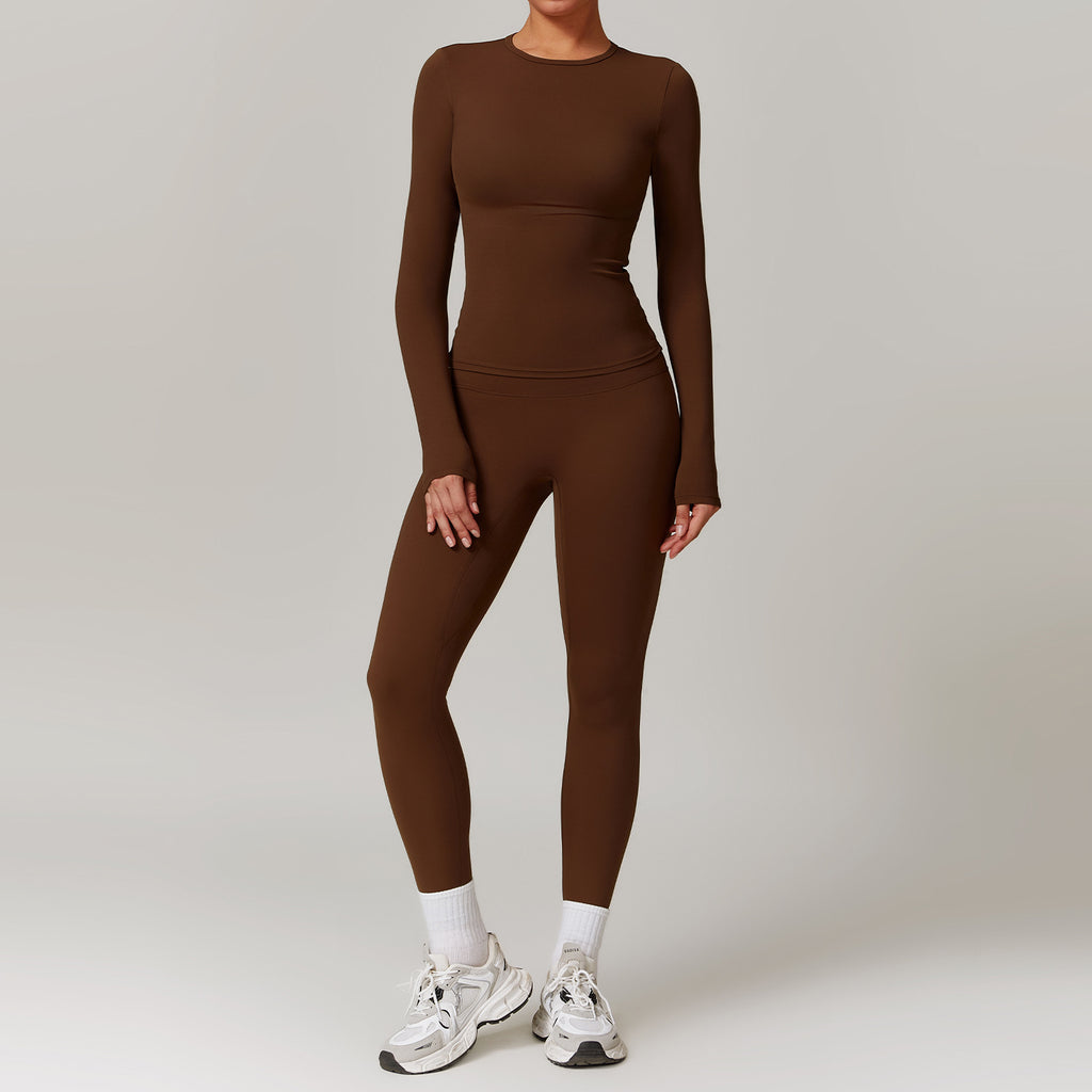 Ensemble Yoga Sculptant Taille Haute