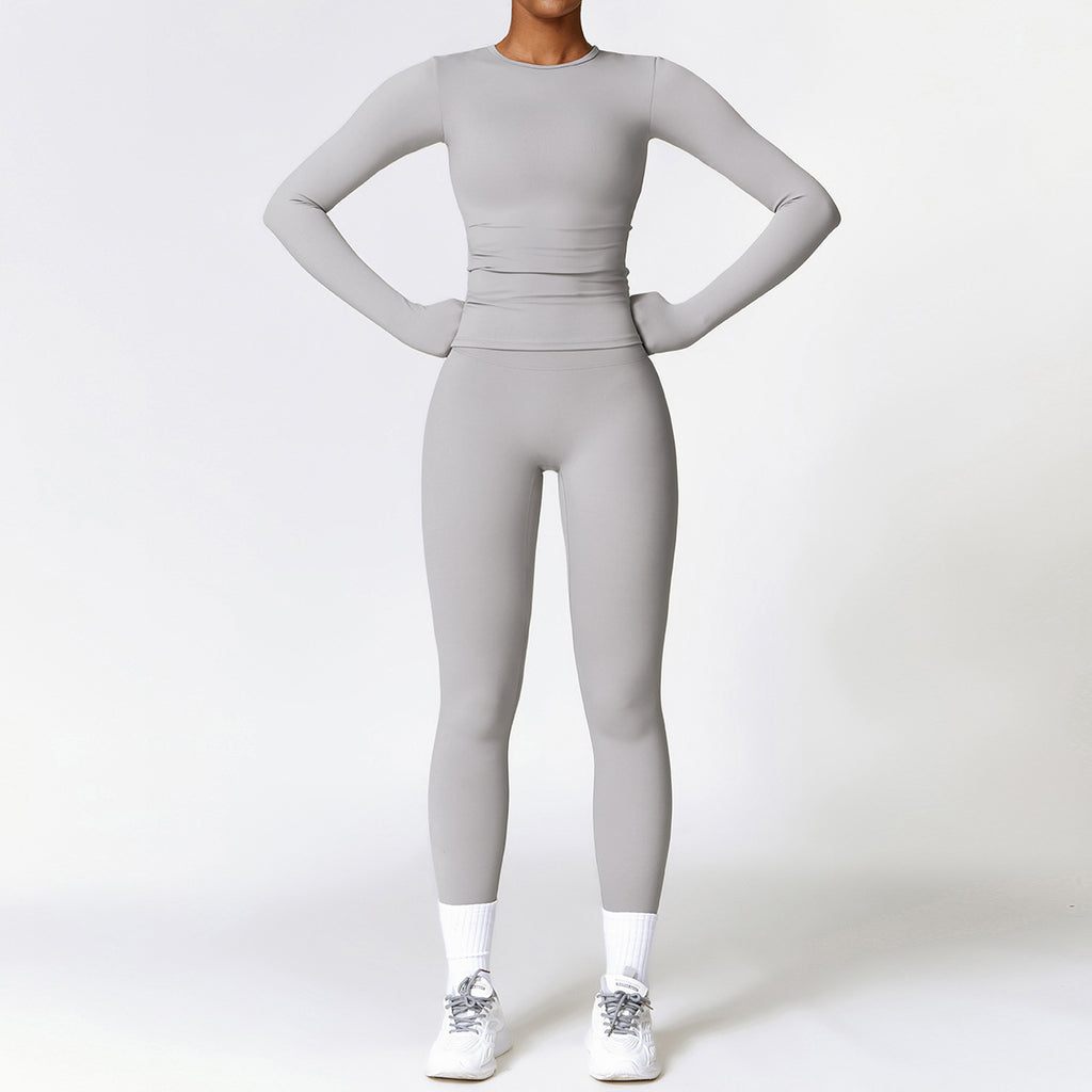 Ensemble Yoga Sculptant Taille Haute