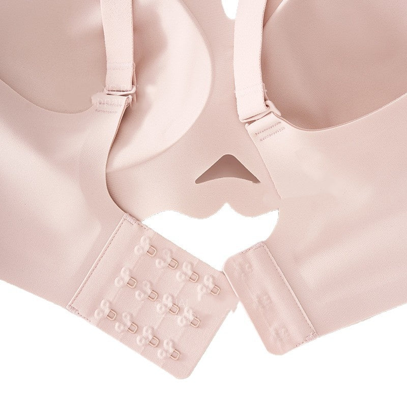 Soutien-gorge adhésif push-up invisible, dos élégant