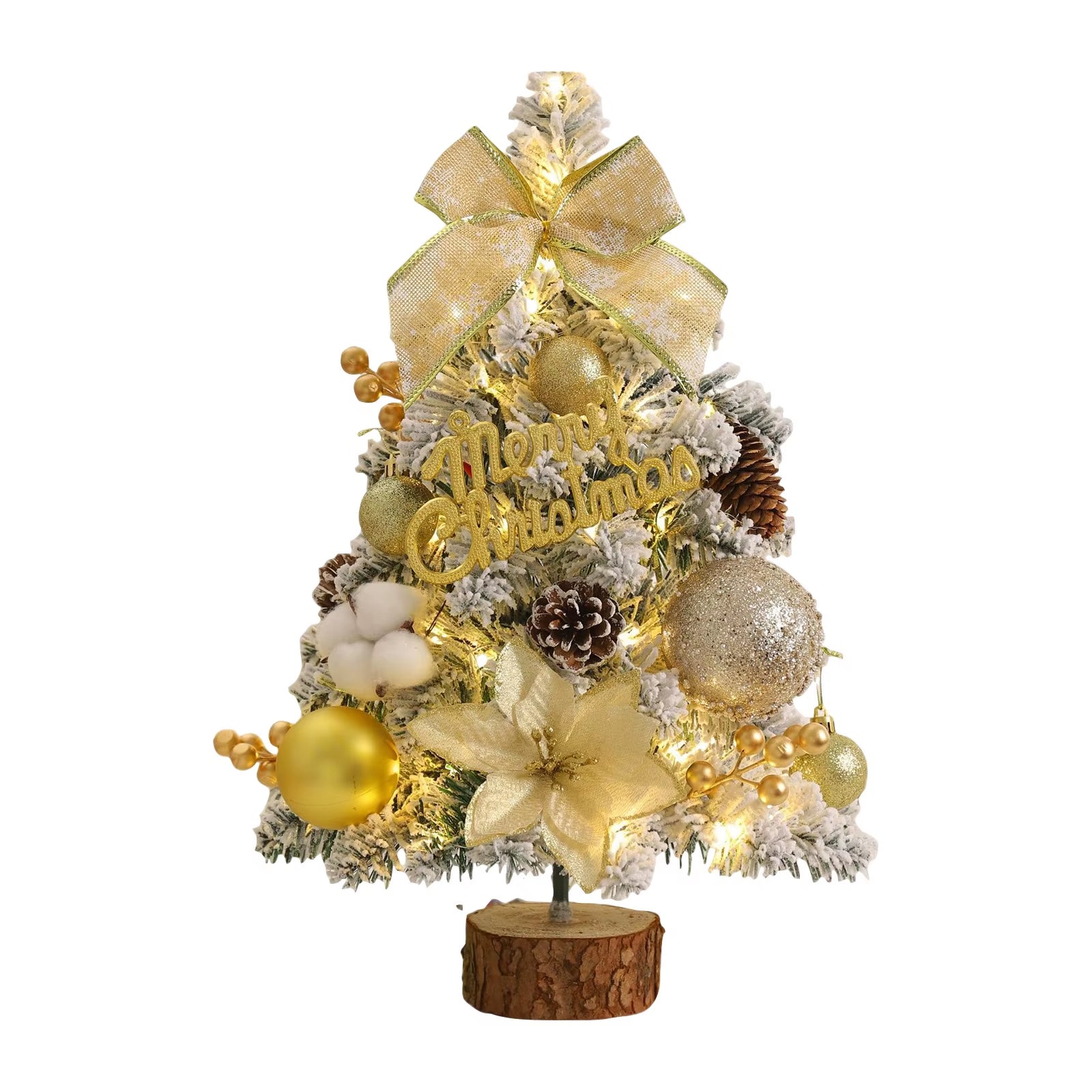 Mini arbre de noël 17,7 pouces