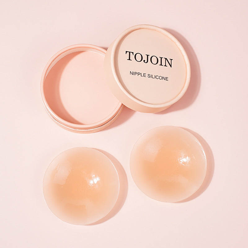 Nubra en silicone, auto-adhésif, solide, anti-transparence