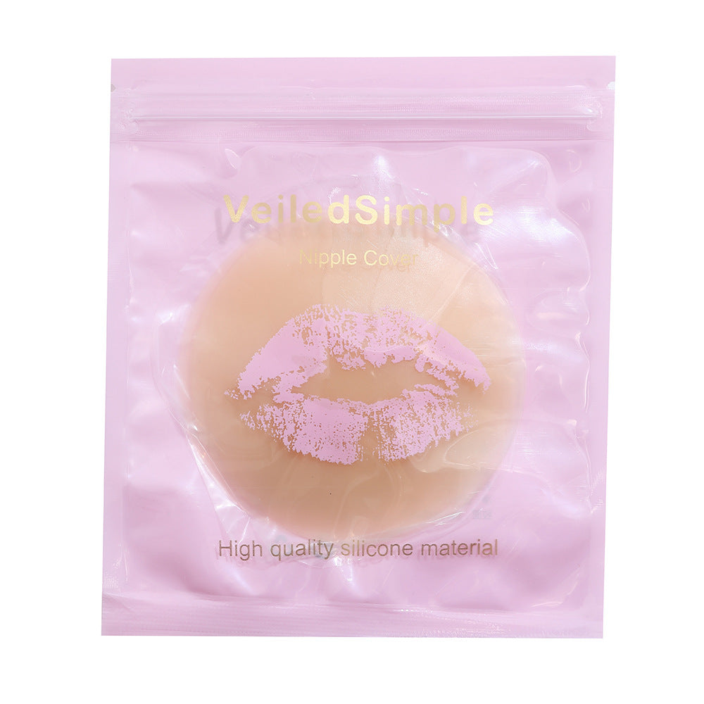 Female Minimalist And Versatile Solid Silicone Nipple Patch