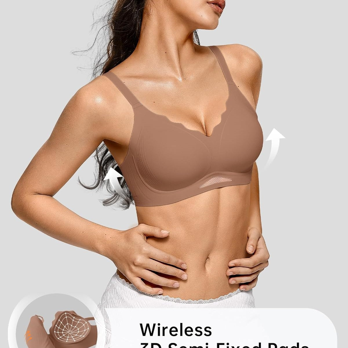 Soutien-gorge sans armatures