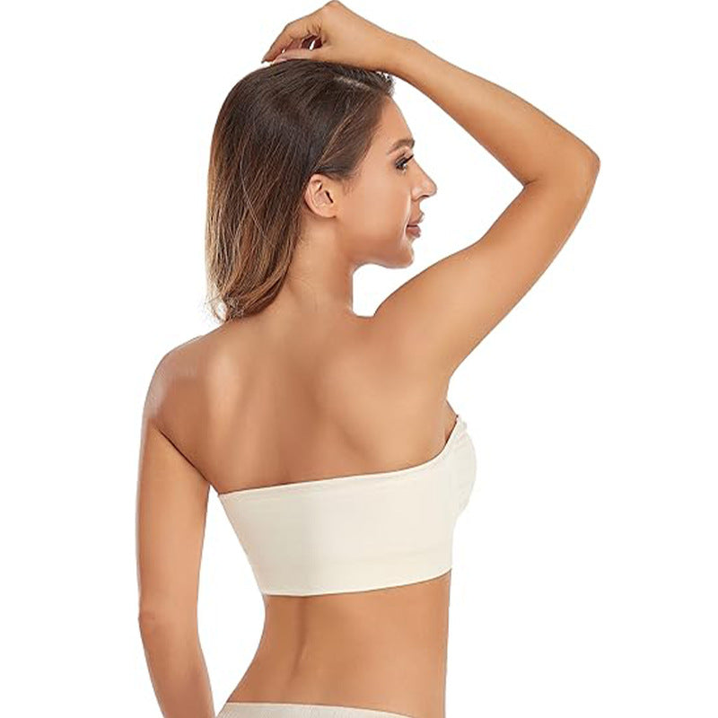 Bandeau silicone invisible push-up antidérapant