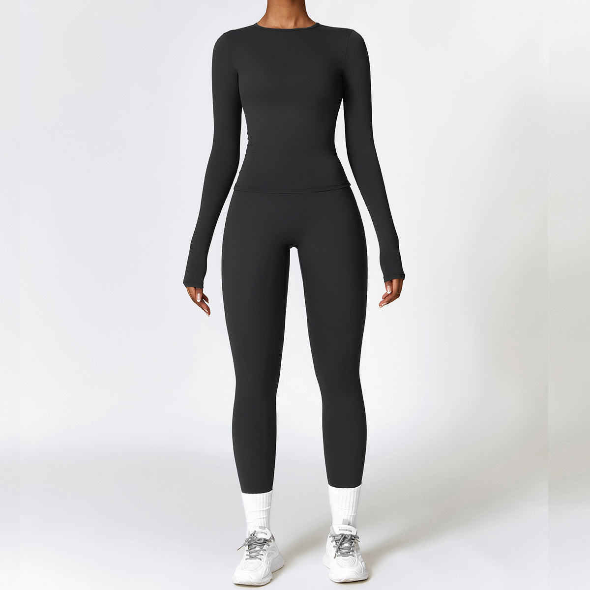 Ensemble Yoga Sculptant Taille Haute