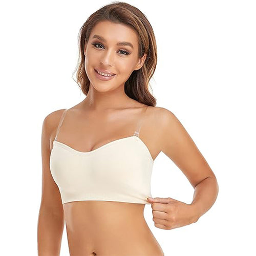 Bandeau silicone invisible push-up antidérapant